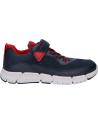 Sportschuhe GEOX  für Junge J269BA 022FU J FLEXYPER  C0735 NAVY-RED