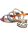 Sandali eleganti da donna EXE  per  KATY-481  METALLIC MULTICOLOR