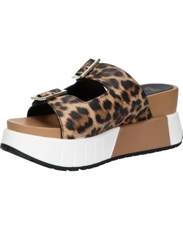 Sandali eleganti da donna EXE  per  OLIVIA-950  PU LEOPARD