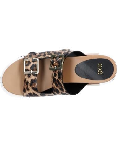 Sandali eleganti da donna EXE  per  OLIVIA-950  PU LEOPARD