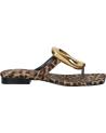 Sandali EXE  per Donna STORM-268  PU LEOPARD