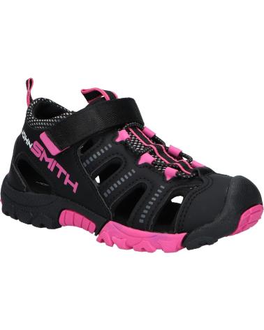 Zapatillas casual para niña JOHN SMITH  de  y  UKEL  NEGRO-ROSA