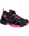 Zapatillas casual para niña JOHN SMITH  de  y  UKEL  NEGRO-ROSA