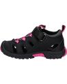 Zapatillas casual para niña JOHN SMITH  de  y  UKEL  NEGRO-ROSA