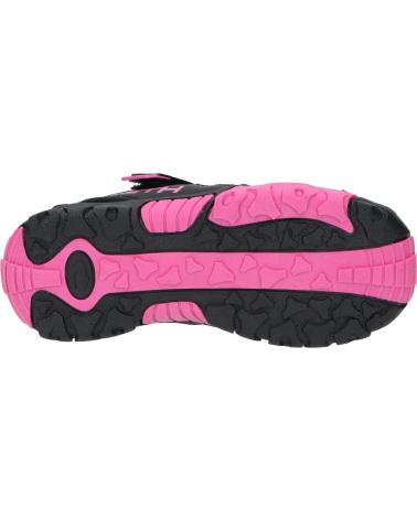 Deportivas JOHN SMITH  de Niña y Niño UKEL  NEGRO-ROSA