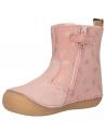 Boots KICKERS  für Mädchen 830355-10 SOCOOL SUED  133 ROSE CLAIR