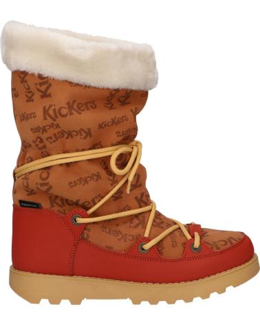 Bottes KICKERS  pour Femme 911450-50 KICK NEOSNOW  114 CAMEL ROUILLE