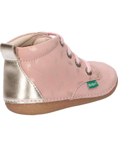 Boots KICKERS  für Mädchen 829688-10 SONIZA GOAT  133 ROSE CLAIR