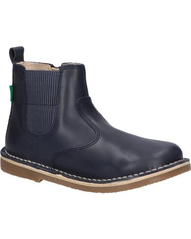 Stiefel KICKERS  für Mädchen und Junge 748898-10 MAELIO CUIR  10 MARINE