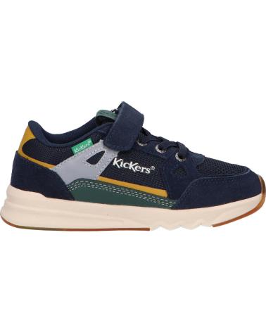 Zapatillas deporte KICKERS  de Niño 910830-30 KIFUJIN  103 MARINE VERT JAU