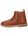 girl and boy Mid boots KICKERS 748898-10 MAELIO CUIR  114 CAMEL