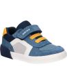 Chaussures décontractées pour garçon GEOX  pour  B551NB 01422 B GISLI  C4376 JEANS-YELLOW