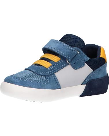 Chaussures décontractées pour garçon GEOX  pour  B551NB 01422 B GISLI  C4376 JEANS-YELLOW
