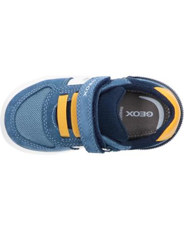 Chaussures décontractées pour garçon GEOX  pour  B551NB 01422 B GISLI  C4376 JEANS-YELLOW