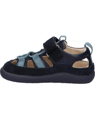 Sandali eleganti per ragazzo KICKERS  per  1201320-10-0 KICK FRONY SUEDE CRSHEEP CR BURNISH  10 MARINE