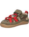 Sandales habillées pour garçon KICKERS  pour  1201320-10-0 KICK FRONY SUEDE CRSHEEP CR BURNISH  20 KAKI
