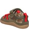 Sandales habillées pour garçon KICKERS  pour  1201320-10-0 KICK FRONY SUEDE CRSHEEP CR BURNISH  20 KAKI