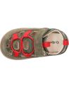 Sandales habillées pour garçon KICKERS  pour  1201320-10-0 KICK FRONY SUEDE CRSHEEP CR BURNISH  20 KAKI
