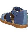 Sandales habillées pour garçon KICKERS  pour  1201380-10-0 KICK BAZAR COW NUBUCK  53 BLEU TRICOLORE