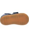 Sandales habillées pour garçon KICKERS  pour  1201380-10-0 KICK BAZAR COW NUBUCK  53 BLEU TRICOLORE