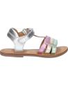 Elegante sandalen für mädchen KICKERS  für  1202380-30-0 DIAMANTO SHEEP METAL  165 ARGENT MULTICO