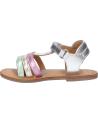Elegante sandalen für mädchen KICKERS  für  1202380-30-0 DIAMANTO SHEEP METAL  165 ARGENT MULTICO