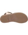 girl Sandals KICKERS 1215861-30-0 KICK PRELLA SHEEP METAL  151 OR ROSE MULTICO