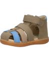 Sandales habillées pour garçon KICKERS  pour  1217840-10-0 KICK POD NUBUCK  20 KAKI