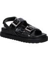   KICKERS 1217880-30-0 NEOSUMMER KID PATENT LEATHER  8 NOIR