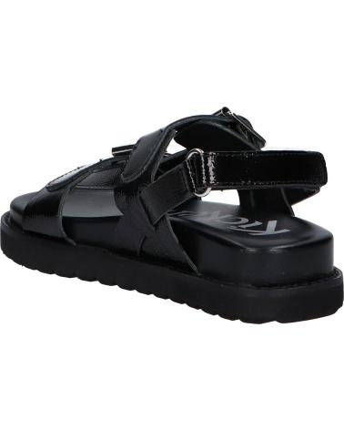   KICKERS 1217880-30-0 NEOSUMMER KID PATENT LEATHER  8 NOIR