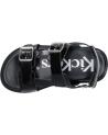   KICKERS 1217880-30-0 NEOSUMMER KID PATENT LEATHER  8 NOIR