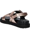 Sandales habillées fille KICKERS  pour  1217881-30-0 NEOSUMMER KID SHEEP METAL LEATHER  151 OR ROSE