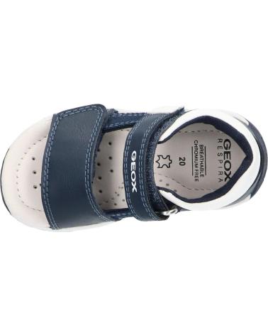 Sandales habillées pour garçon GEOX  pour  B450XB 05410 B SANDAL TAPUZ  NAVY-WHITE