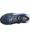 girl and boy Trainers GEOX J155CD 010FE J GISLI  C4M1Z DK BLUE-WHITE