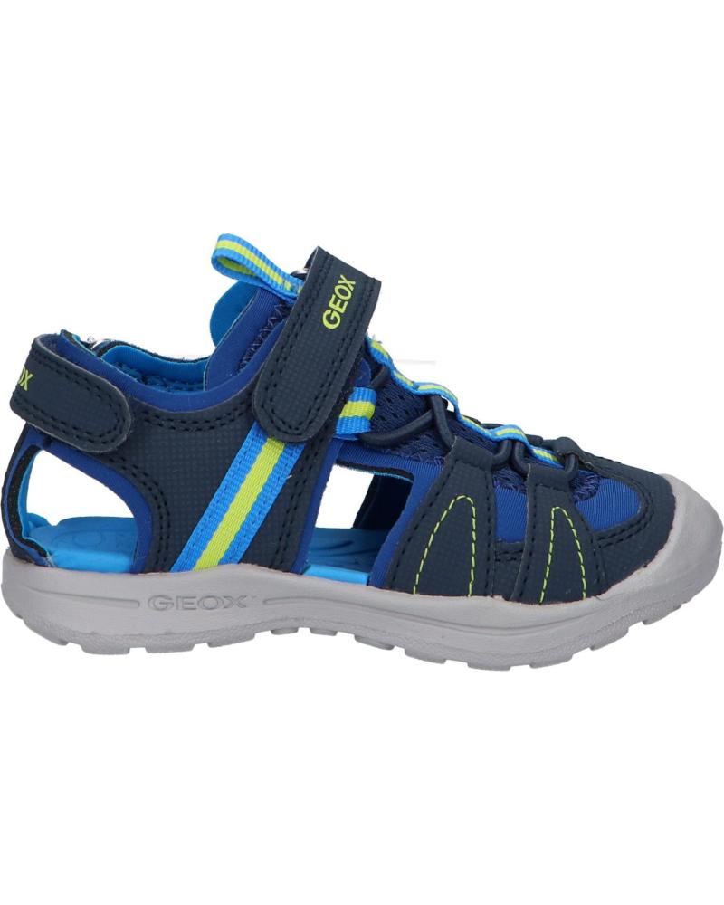  Dress sandals for boy GEOX J355XA 015CE J VANIETT  C0693 NAVY-LT BLUE