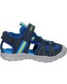  Dress sandals for boy GEOX J355XA 015CE J VANIETT  C0693 NAVY-LT BLUE