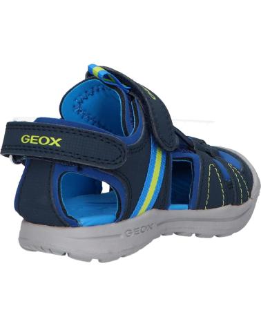  Dress sandals for boy GEOX J355XA 015CE J VANIETT  C0693 NAVY-LT BLUE