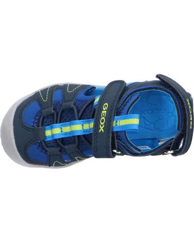  Dress sandals for boy GEOX J355XA 015CE J VANIETT  C0693 NAVY-LT BLUE