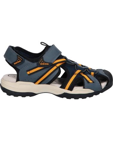 Sandalen GEOX  für Damen und Mädchen und Junge J450RB 014ME J BOREALIS  C0659 NAVY-ORANGE