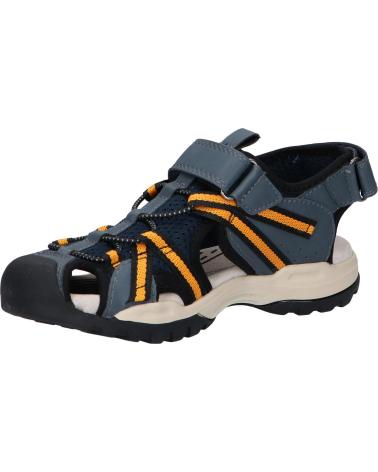 Woman and girl and boy Sandals GEOX J450RB 014ME J BOREALIS  C0659 NAVY-ORANGE