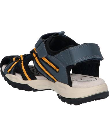 Woman and girl and boy Sandals GEOX J450RB 014ME J BOREALIS  C0659 NAVY-ORANGE