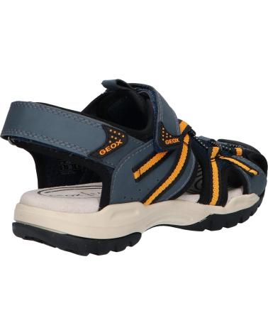Woman and girl and boy Sandals GEOX J450RB 014ME J BOREALIS  C0659 NAVY-ORANGE
