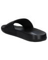 Man and Woman and girl and boy Flip flops KAPPA 371W3GW LOGO STEEVE  A0B - BLACK-WHITE
