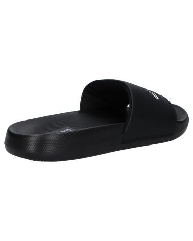 Man and Woman and girl and boy Flip flops KAPPA 371W3GW LOGO STEEVE  A0B - BLACK-WHITE