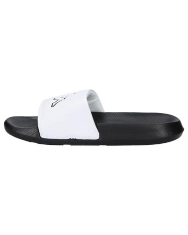 Man and Woman and girl and boy Flip flops KAPPA 371W3GW LOGO STEEVE  A0J - WHITE-BLACK