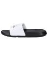 Man and Woman and girl and boy Flip flops KAPPA 371W3GW LOGO STEEVE  A0J - WHITE-BLACK