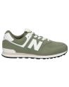 Woman and girl and boy Trainers NEW BALANCE GC574GCE GC574V1  DARK OLIVINE