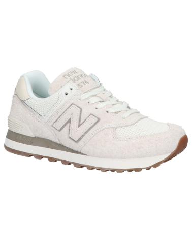Woman Trainers NEW BALANCE WL574BEM WL574V2  SEA SALT