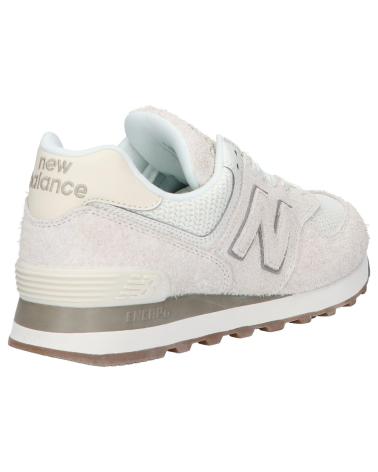 Woman Trainers NEW BALANCE WL574BEM WL574V2  SEA SALT