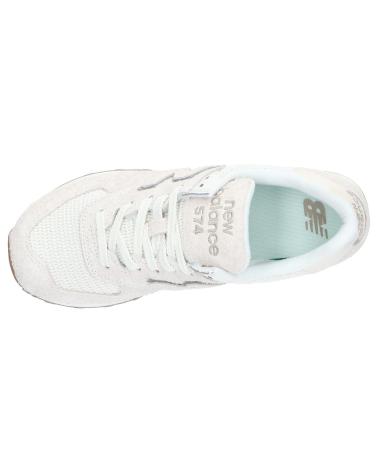 Woman Trainers NEW BALANCE WL574BEM WL574V2  SEA SALT